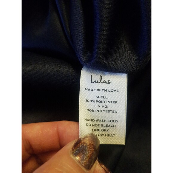 Lulus Womens Dress Size Medium Totally Romantic Quiet Luxury Floral Wrap Midi - Picture 12 of 14